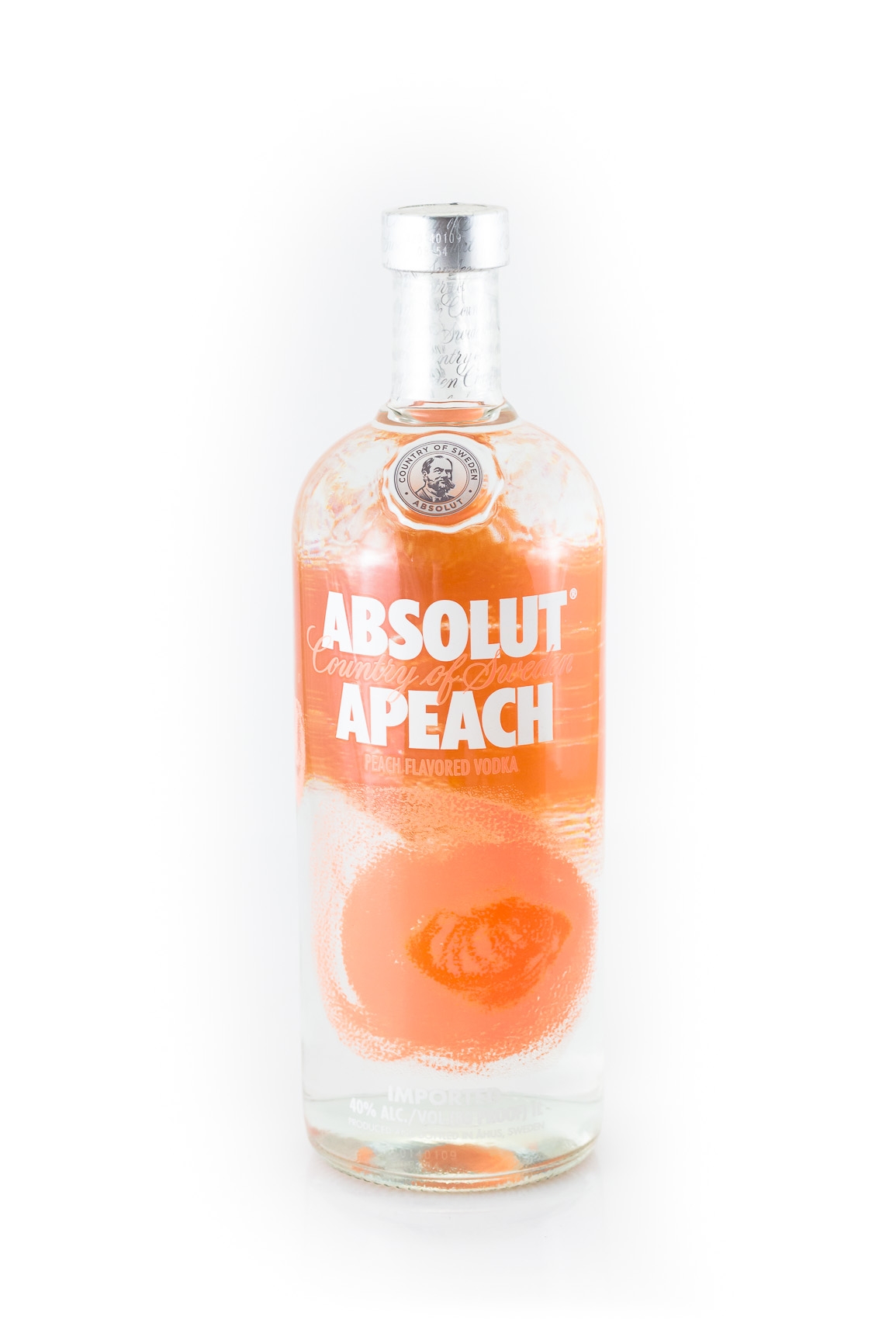 Absolut Peach Vodka - 1 Liter 38% vol