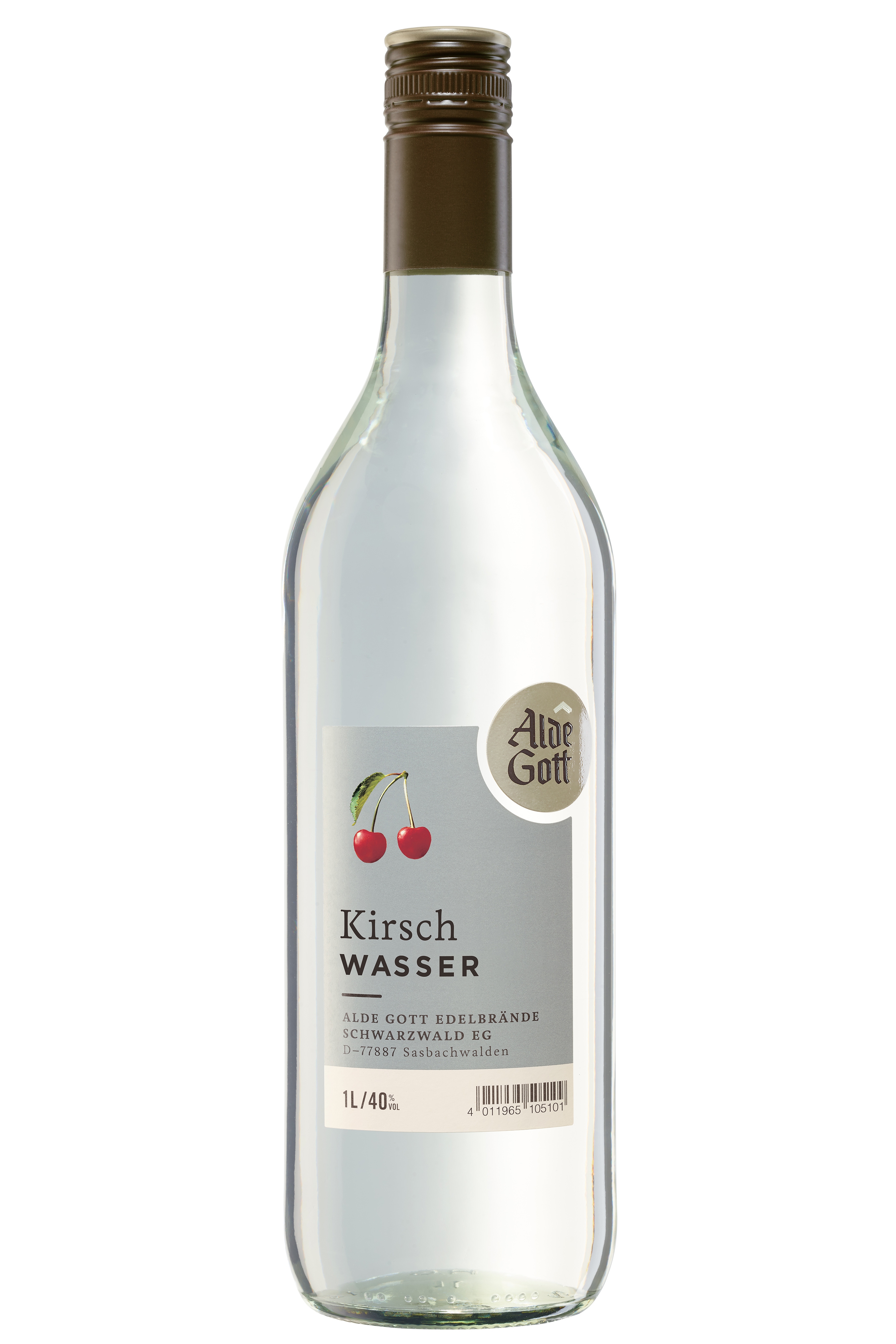 Alde Gott Kirschwasser - 1 Liter 40% vol