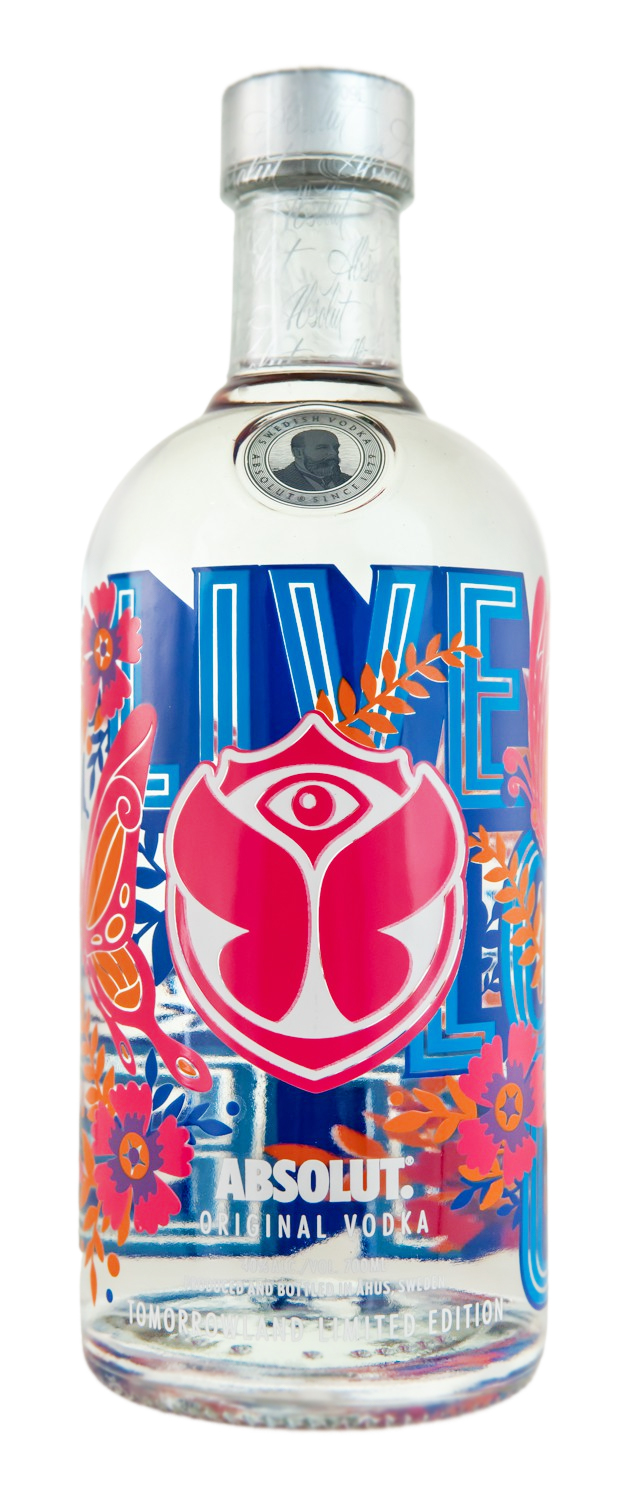 Absolut Vodka Tomorrowland Limited Edition 2021 - 0,7L 40% vol