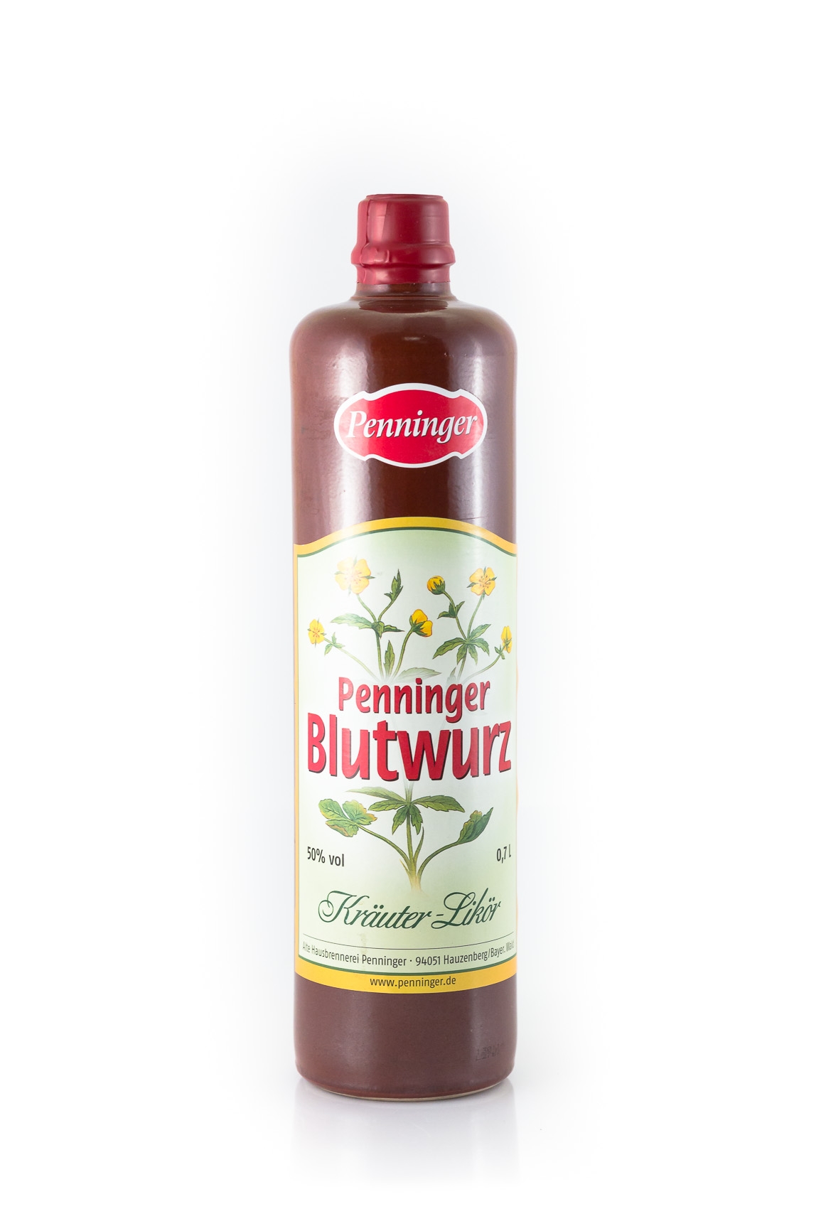 Penninger Blutwurz Kräuter-Likör - 0,7L 50% vol