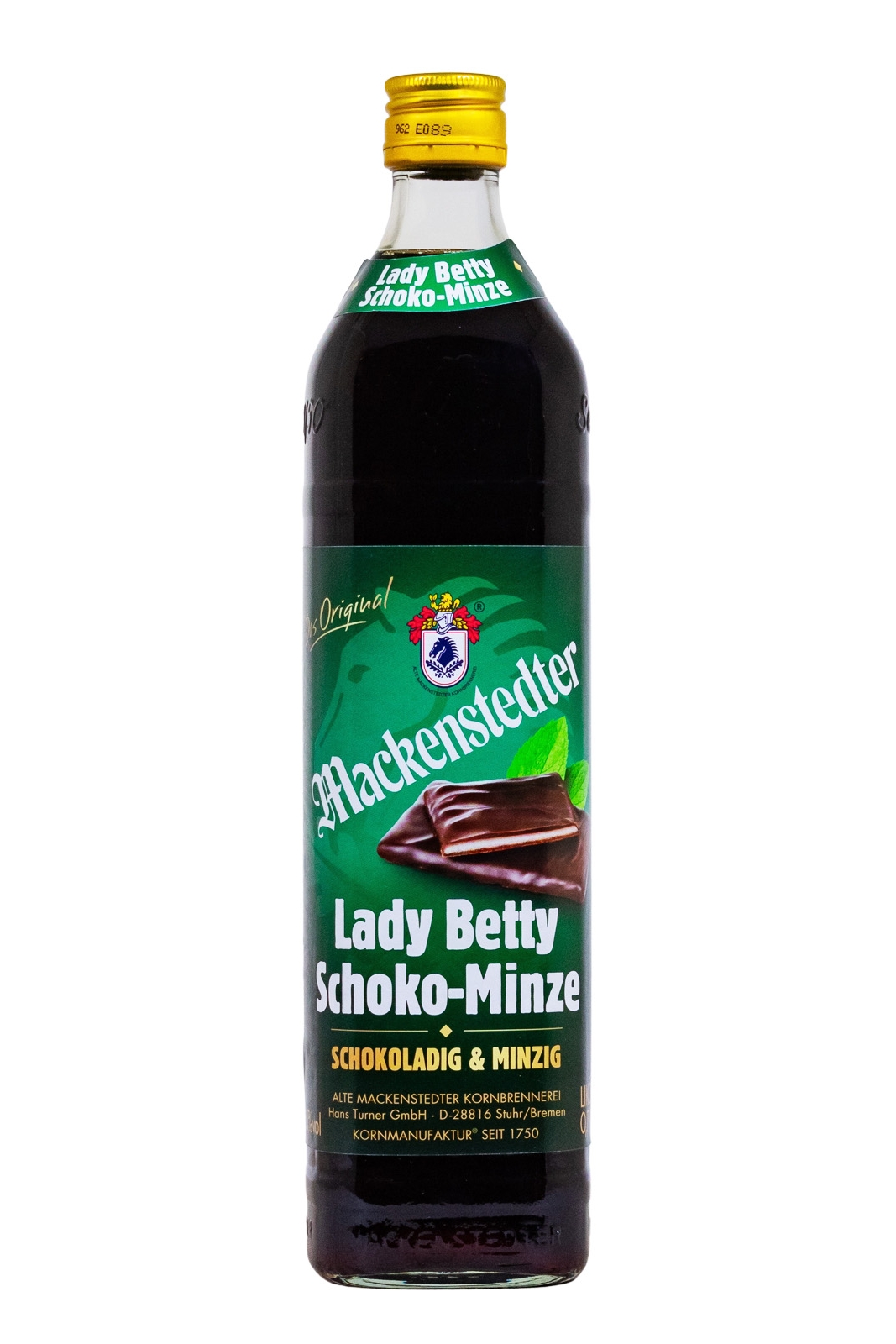 Mackenstedter Lady Betty Schoko Minzlikör - 0,7L 15% vol