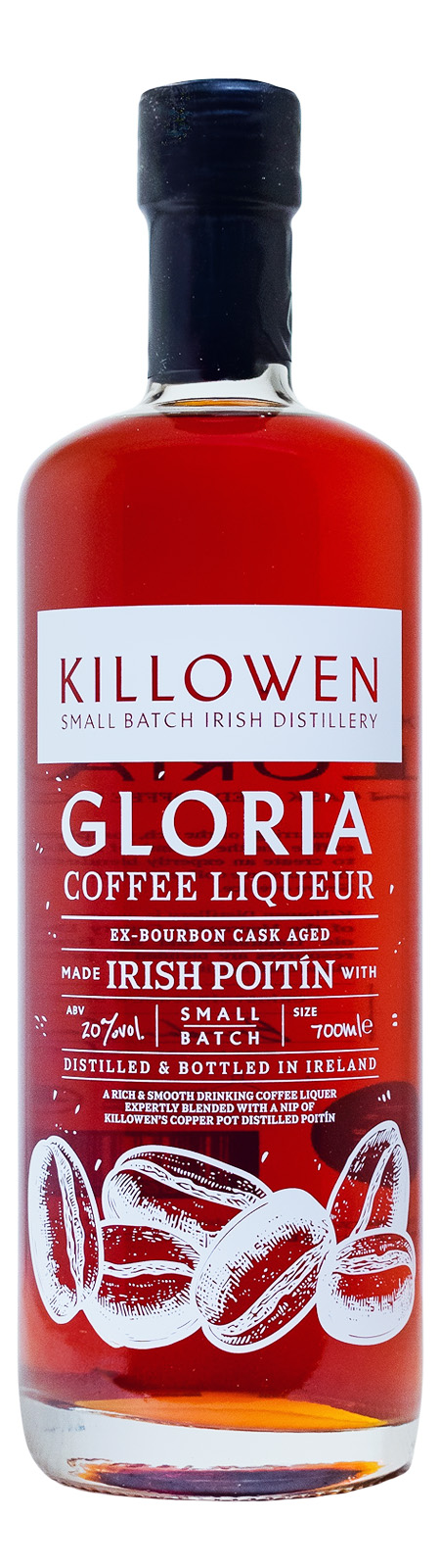 Killowen Gloria Coffee Liqueur - 0,7L 20% vol