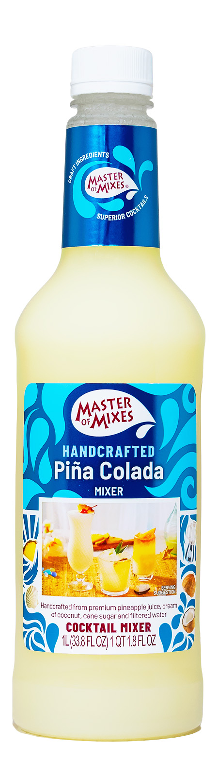 Master of Mixes Pina Colada Cocktail Mixer - 1 Liter