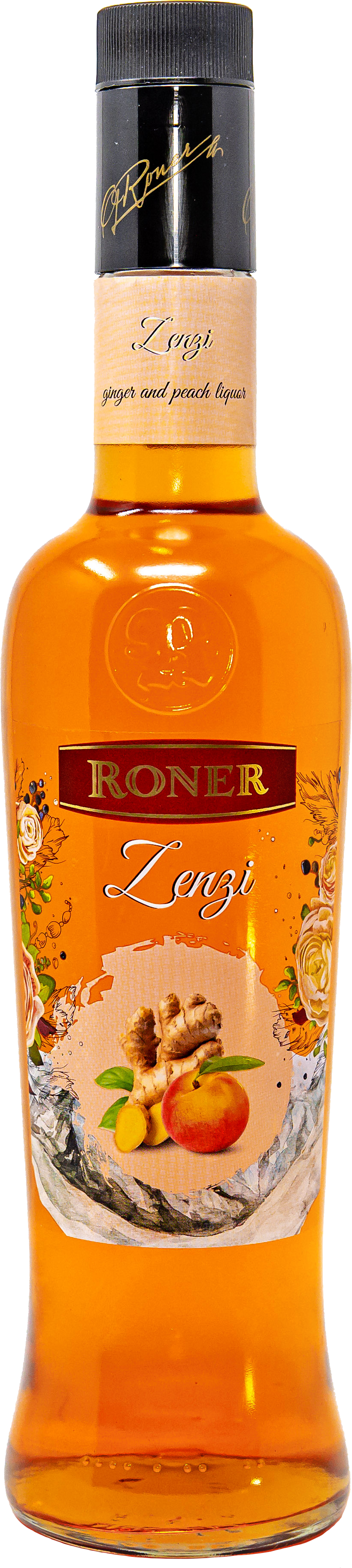 Roner Zenzi Pfirsich-Ingwer Likör - 0,7L 21% vol