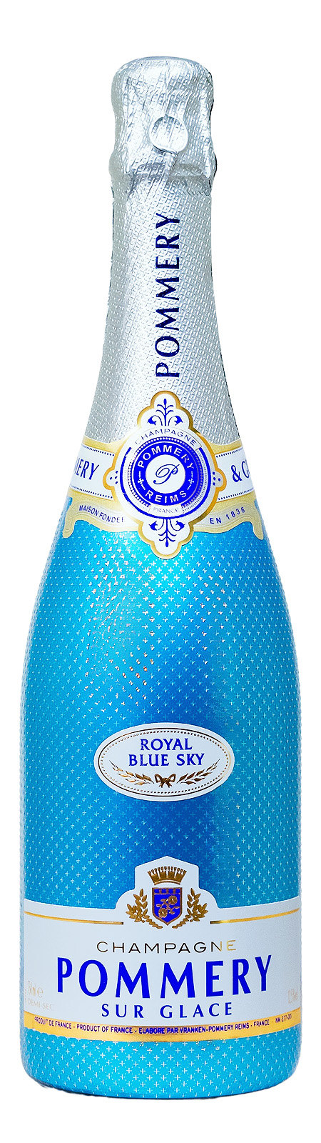 Pommery Royal Blue Sky Champagner - 0,75L 12,5% vol