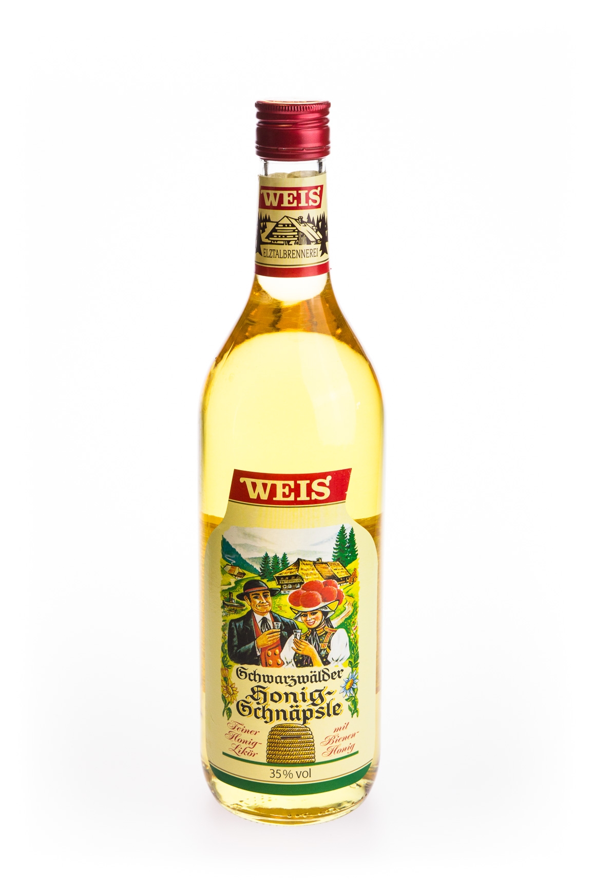 Weis Schwarzwälder Honig-Schnäpsle - 1 Liter 35% vol