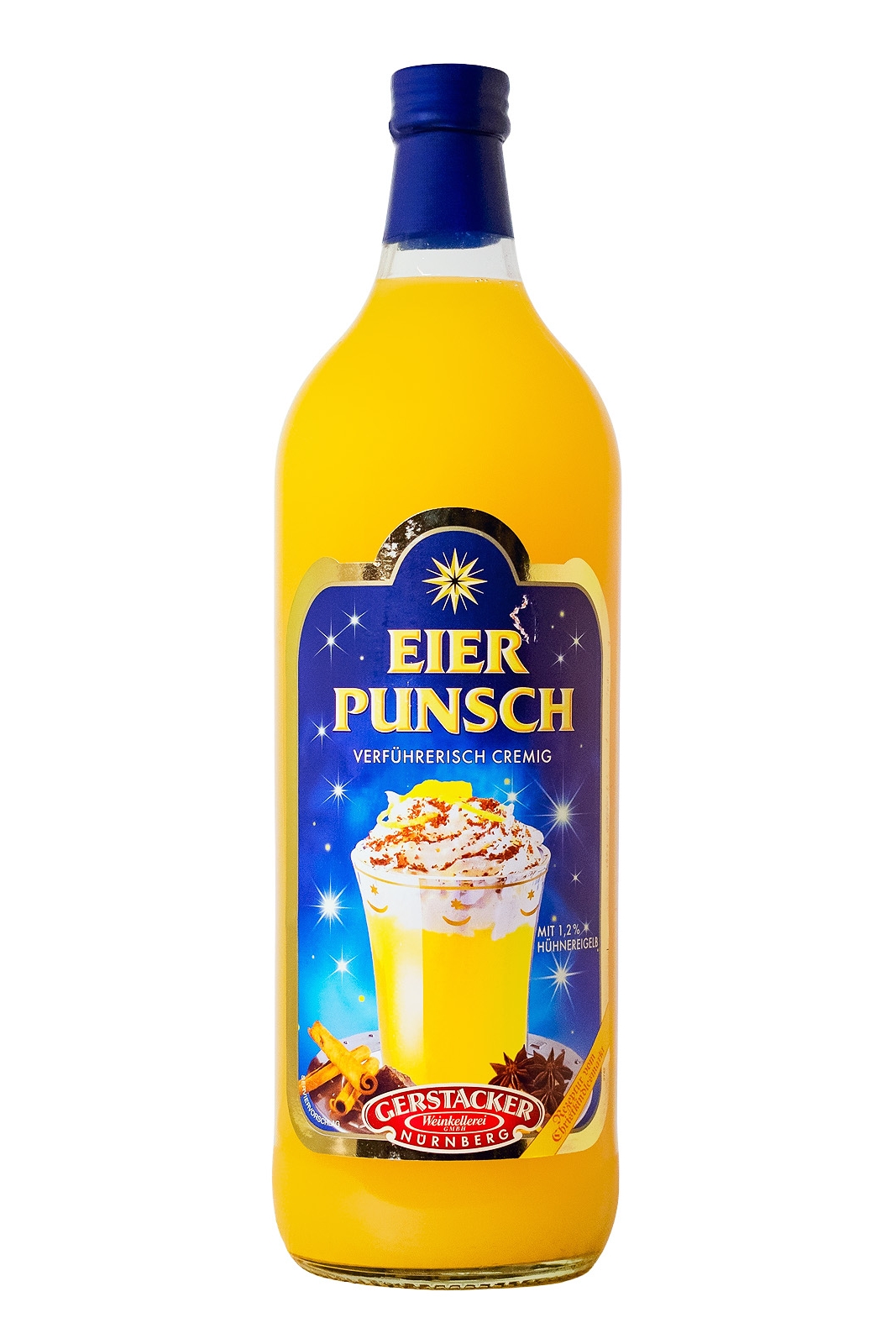 Gerstacker Eierpunsch - 1 Liter 8,2% vol