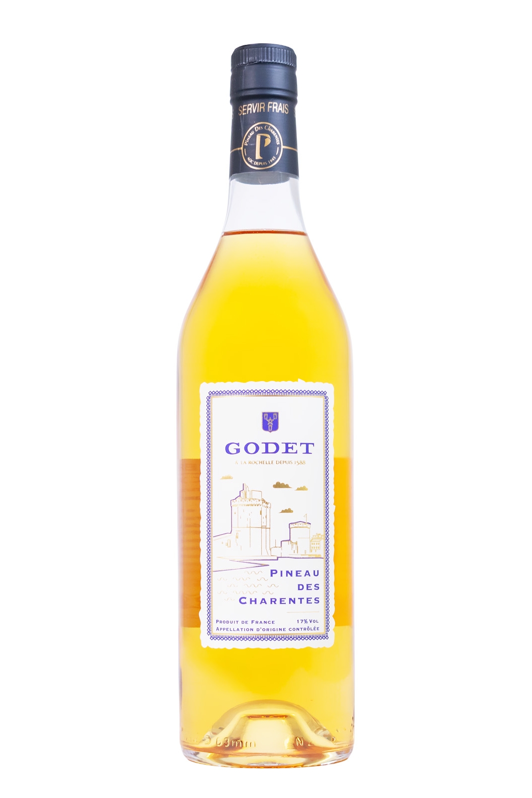 Godet Pineau des Charentes Blanc - 0,75L 17% vol