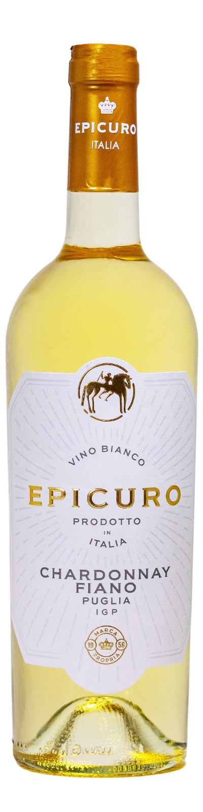 Epicuro Chardonnay Fiano Puglia IGP Weißwein - 0,75L 12,5% vol