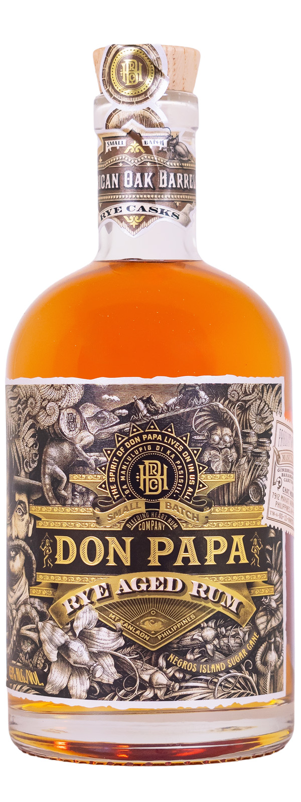 Don Papa Rum Rye Cask - 0,7L 45% vol