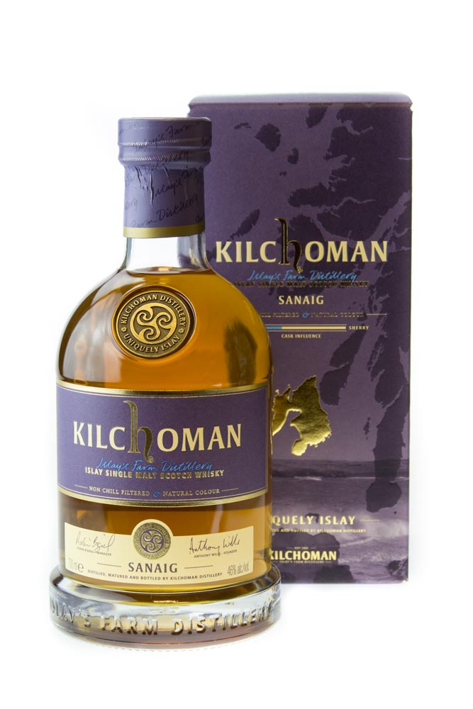 Kilchoman Sanaig Islay Single Malt Scotch Whisky - 0,7L 46% vol