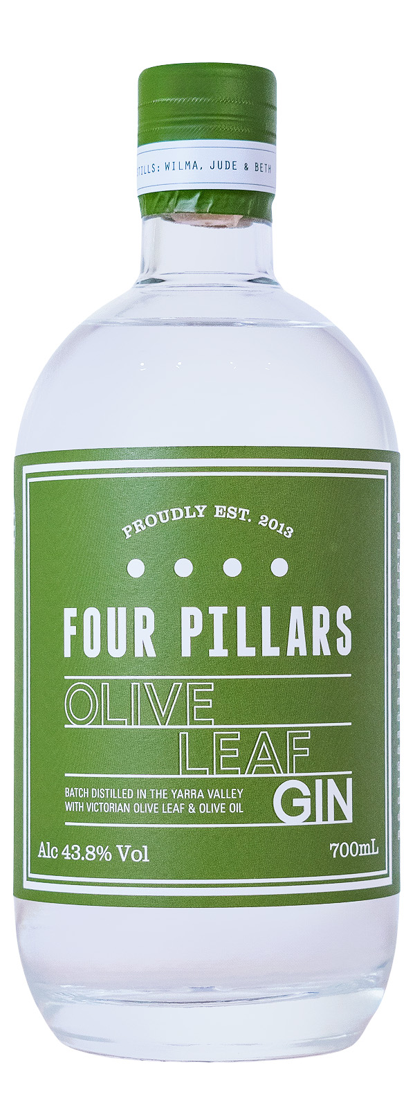 Four Pillars Olive Leaf Gin - 0,7L 43,8% vol