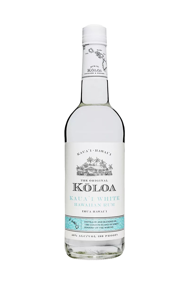 Koloa Kauai White Hawaiian Rum - 0,7L 40% vol