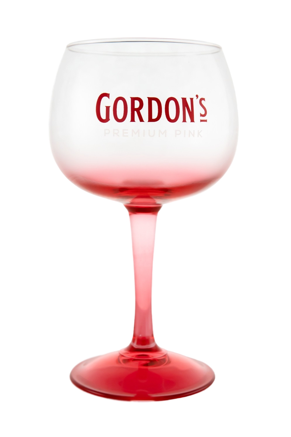 Gordons Premium Pink Gin Glas