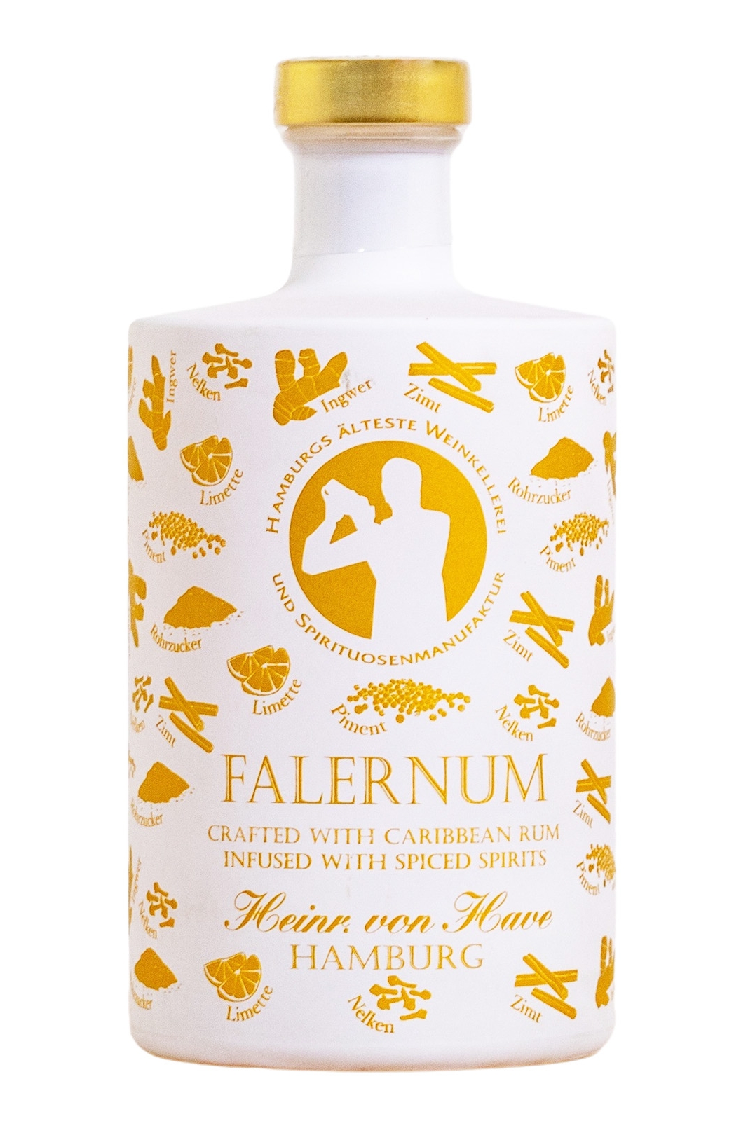 The Amber Falernum Spiced Rum - 0,5L 17% vol