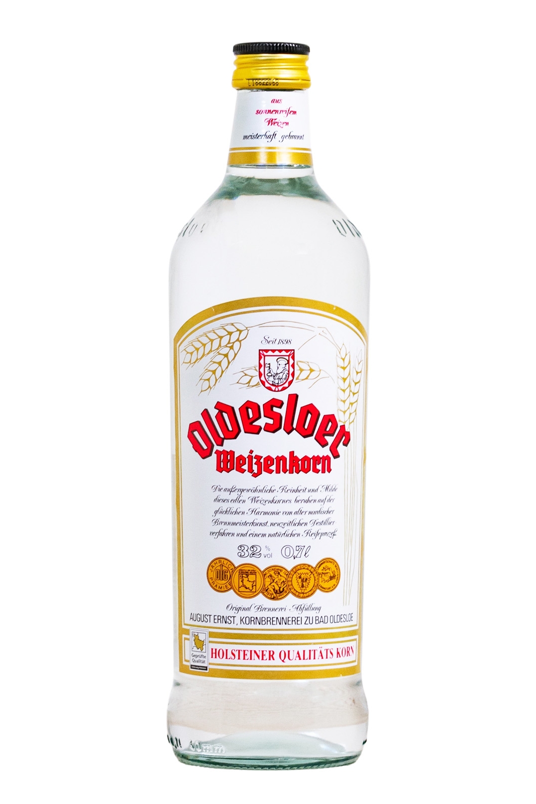 Oldesloer Weizenkorn - 0,7L 32% vol