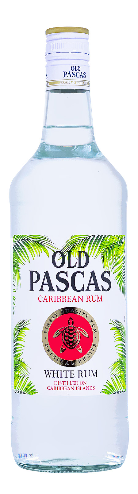 Old Pascas Ron Blanco White Rum - 1 Liter 37,5% vol