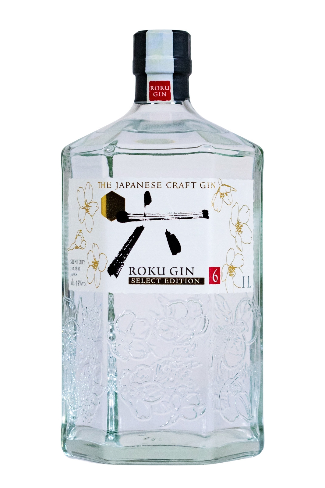 Roku Gin Japanese Craft - 1 Liter 43% vol