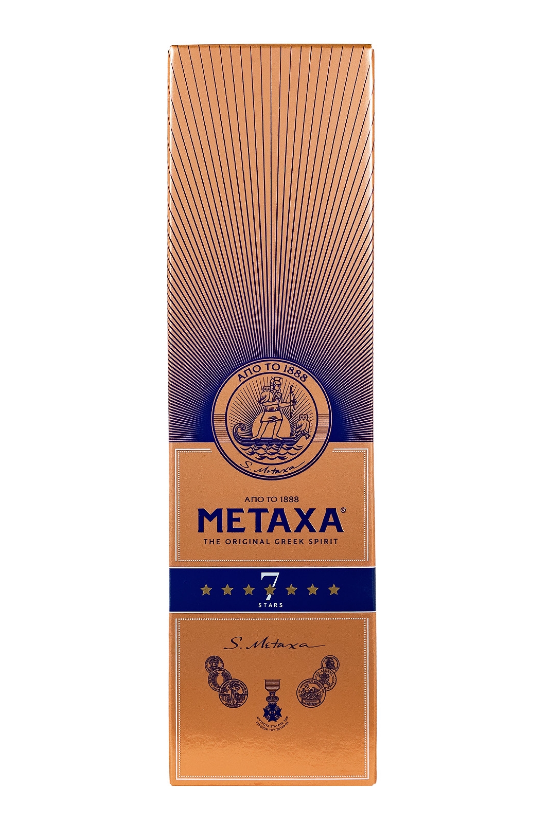 Metaxa 7 Sterne - 1 Liter 40% vol