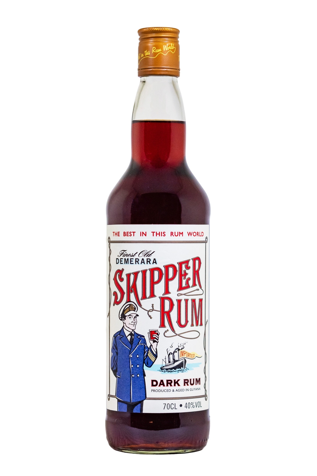 Skipper Demerara Rum - 0,7L 40% vol