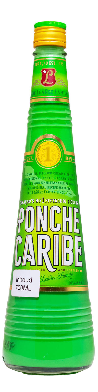 Ponche Caribe Pistachio - 0,7L 10% vol