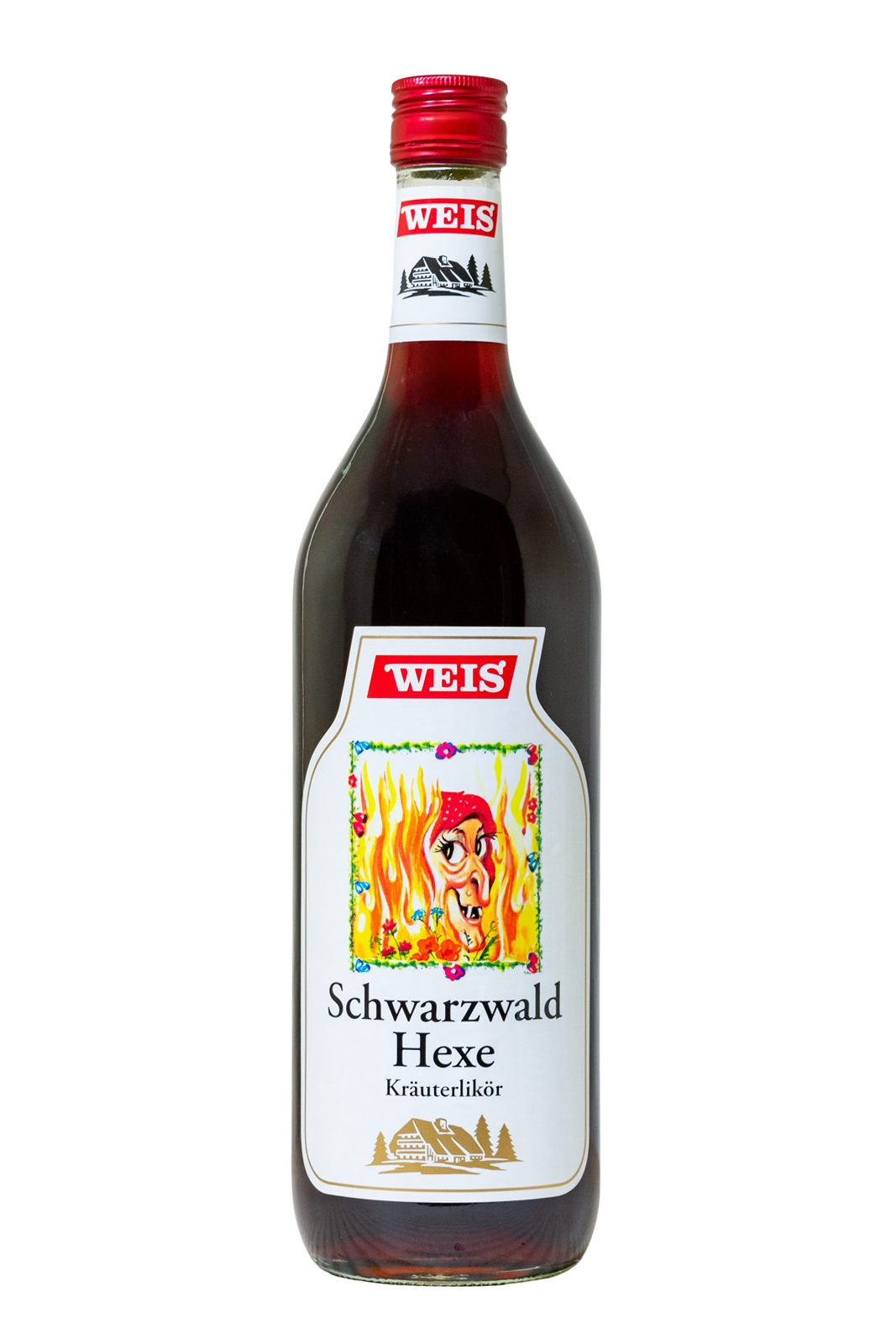 Weis Schwarzwald Hexe Kräuterlikör - 1 Liter 32% vol