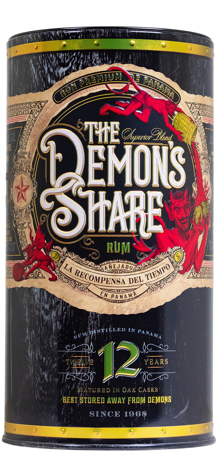 The Demons Share 12 Jahre Rum - 0,7L 41% vol