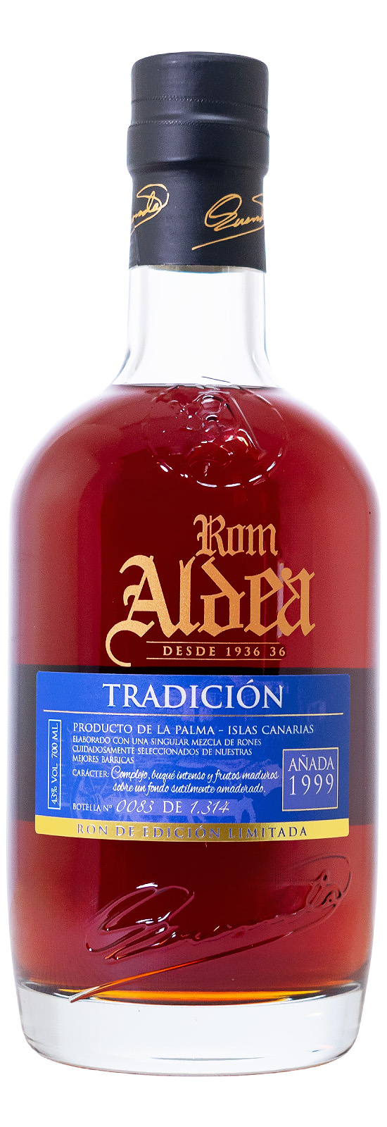 Ron Aldea Tradicion min. 20 Jahre - 0,7L 43% vol