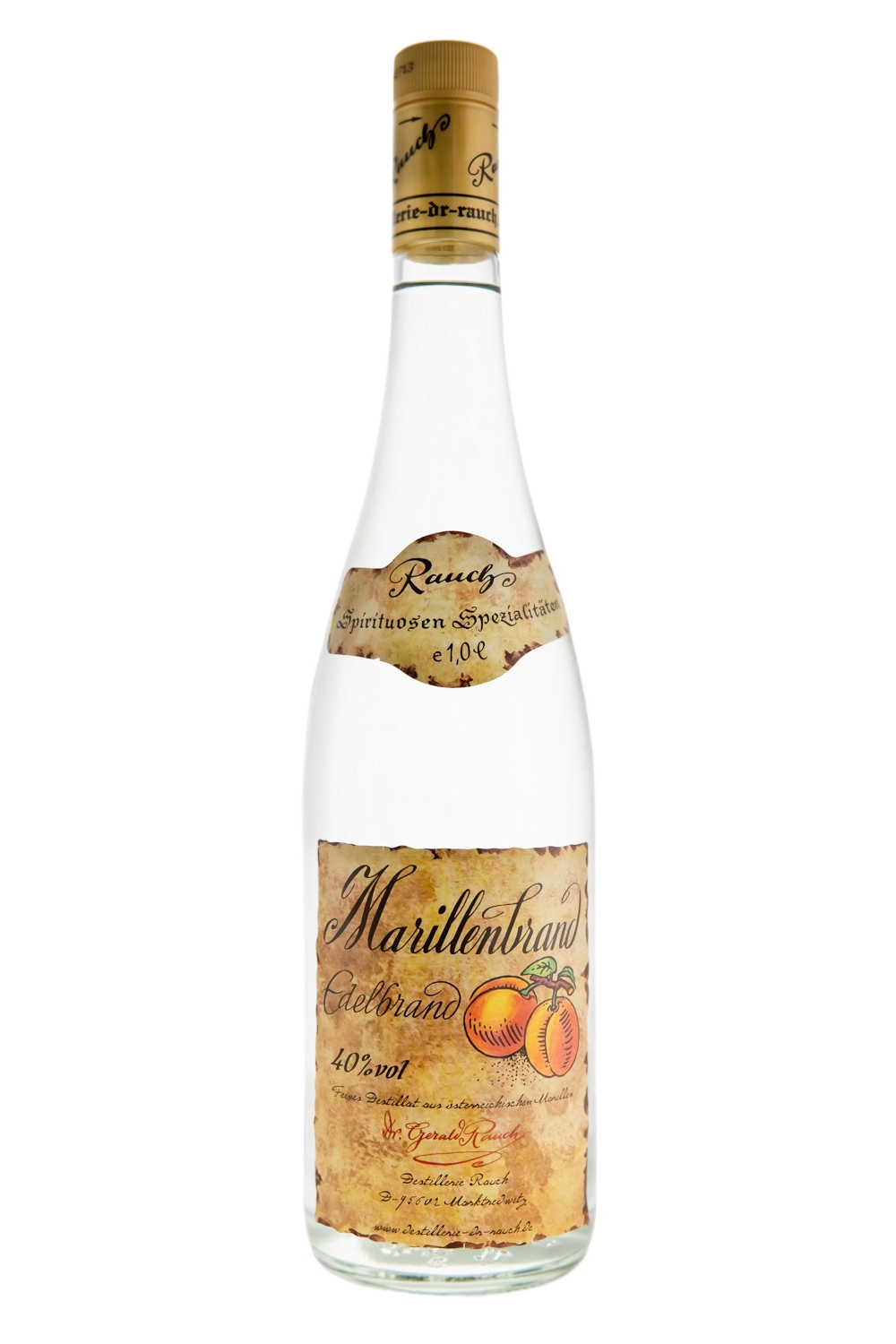 Rauch Marillenbrand - 1 Liter 40% vol