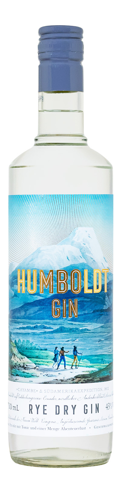 Humboldt Dry Rye Gin - 0,7L 43% vol