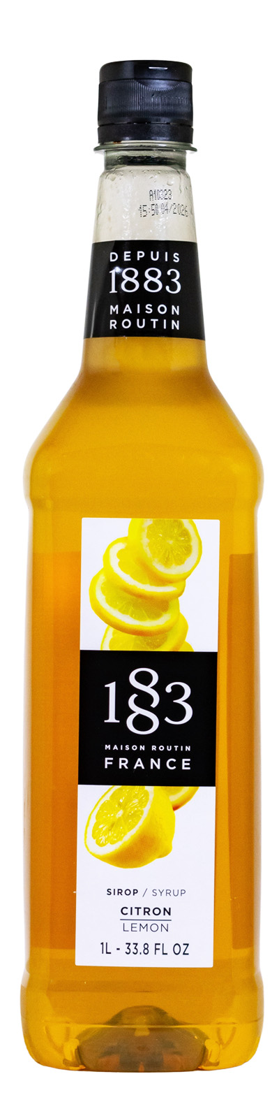 Maison Routin 1883 Zitrone Sirup PET-Flasche - 1 Liter