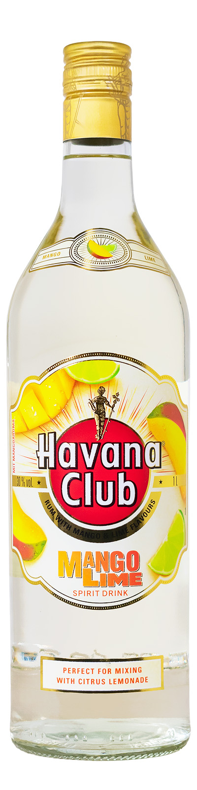 Havana Club Mango Lime - 1 Liter 30% vol