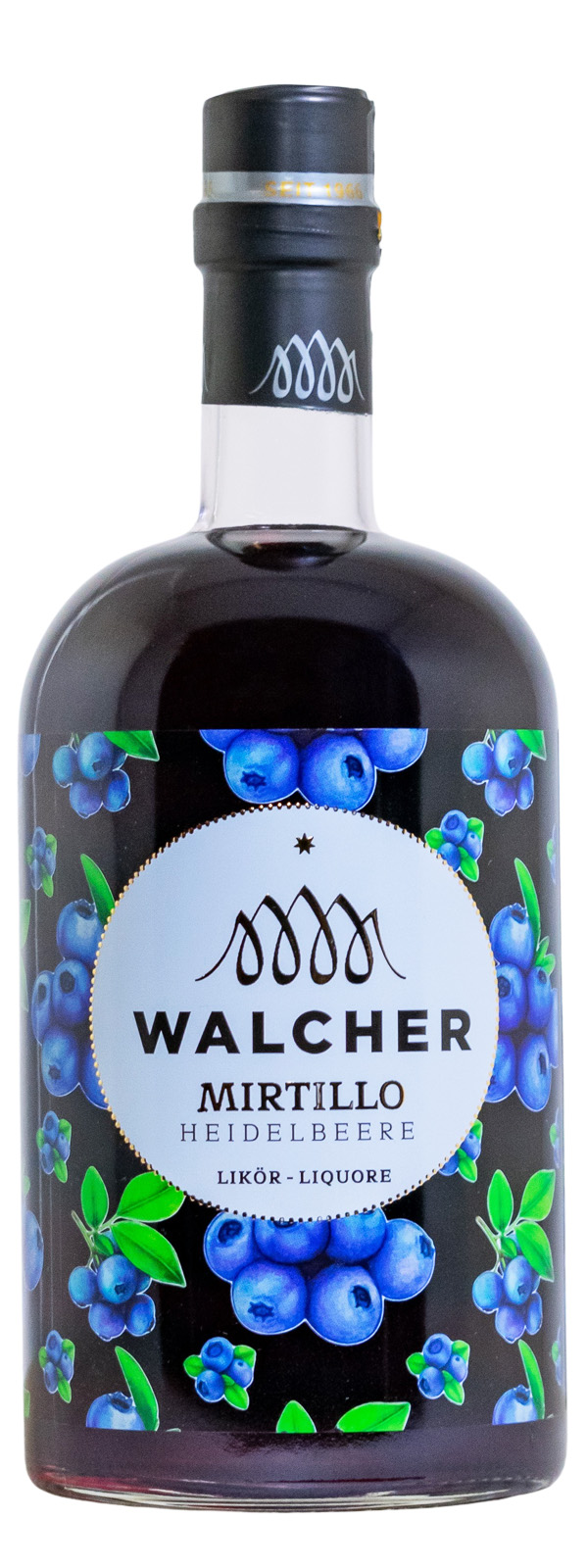 Walcher Mirtillo Heidelbeerlikör - 0,7L 25% vol