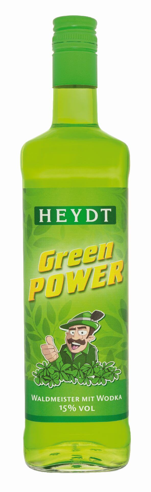 Heydt Green Power Waldmeisterlikör - 0,7L 15% vol