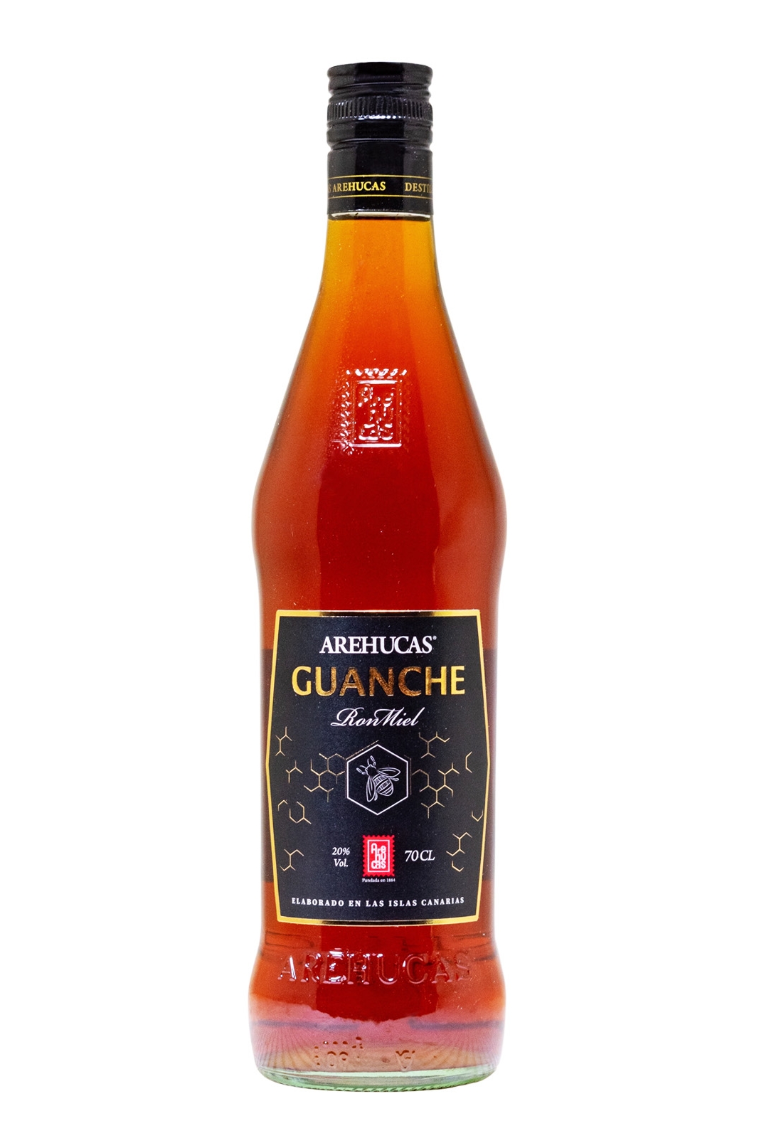 Arehucas Ron Miel Guanche Honiglikör - 0,7L 20% vol