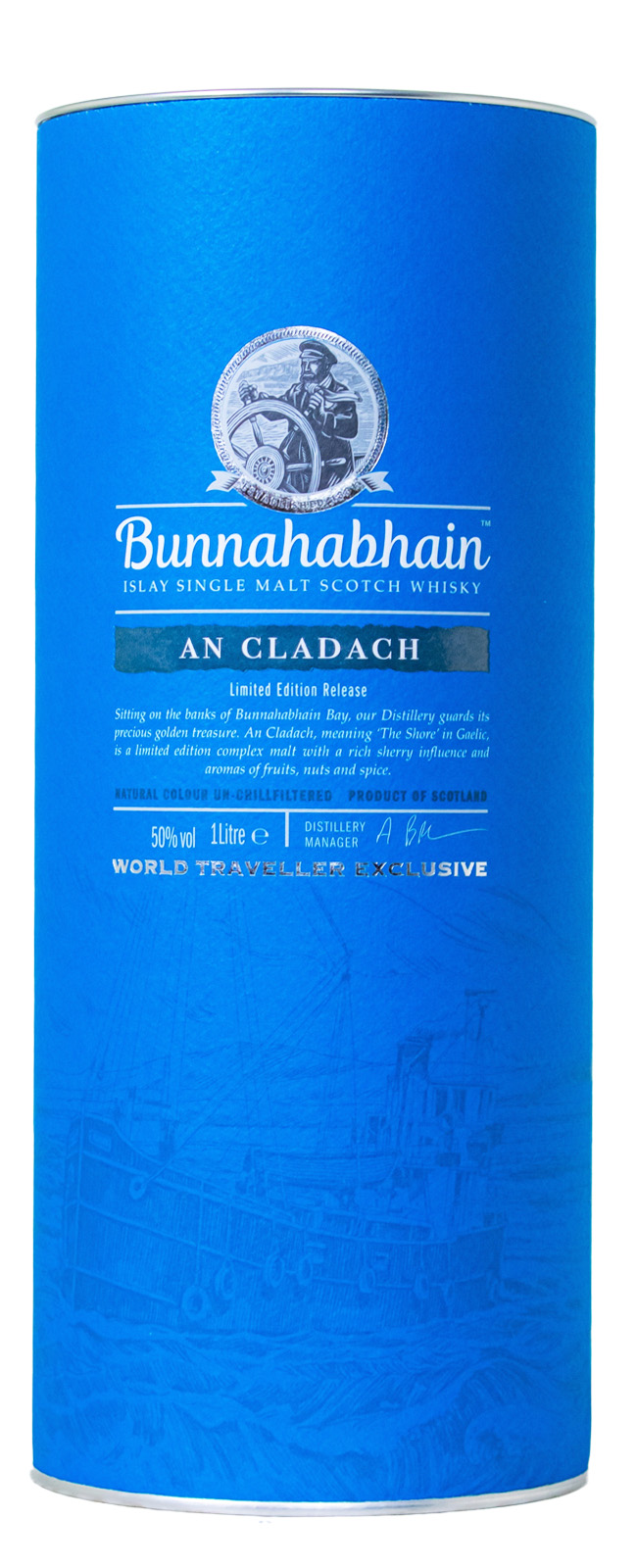 Bunnahabhain An Cladach Single Malt Scotch Whisky - 1 Liter 50% vol