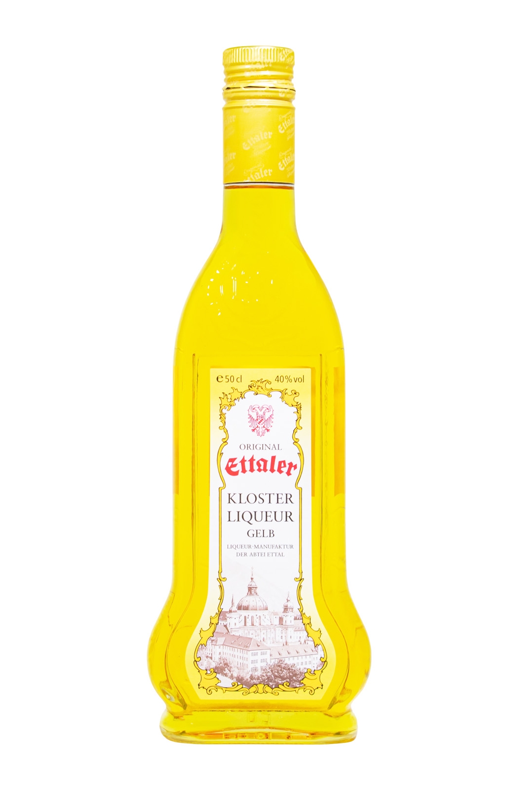 Ettaler Klosterlikör Gelb - 0,5L 40% vol