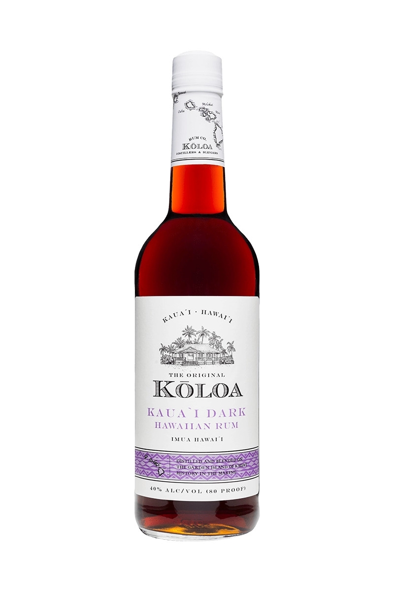 Koloa Kauai Dark Hawaiian Rum - 0,7L 40% vol