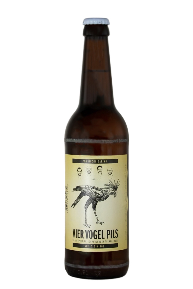 Vier Vogel Pils Bier - 0,5L 5% vol