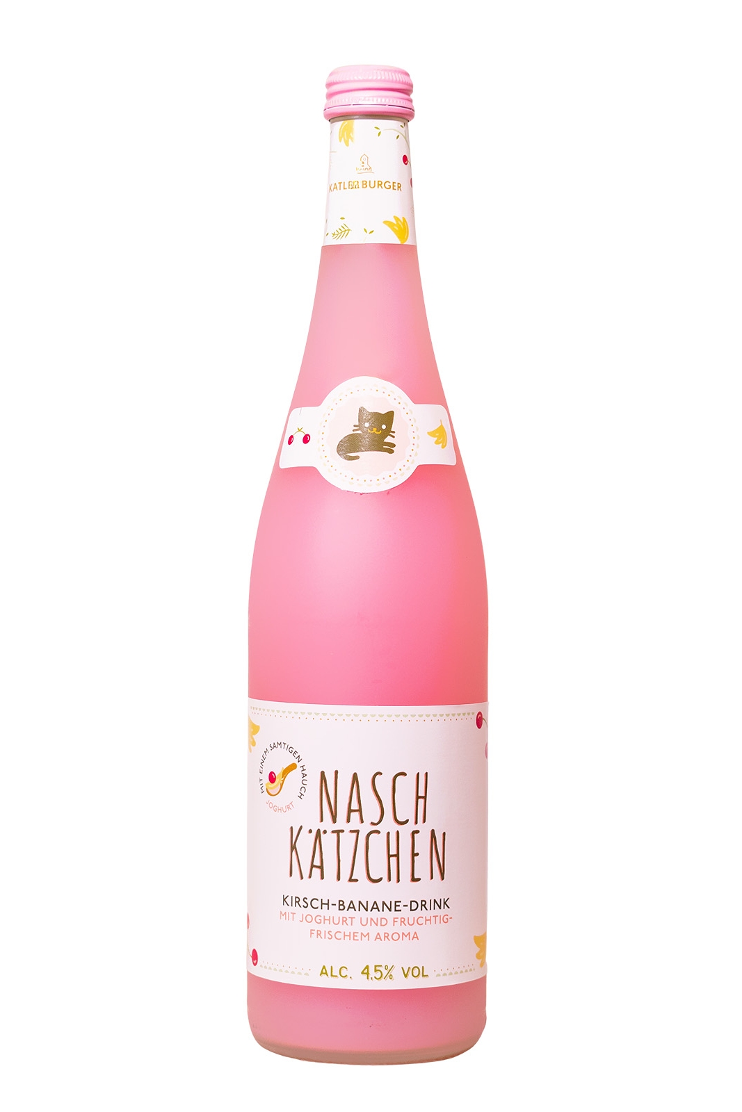 Naschkätzchen Kirsch-Banane-Drink - 0,75L 4,5% vol