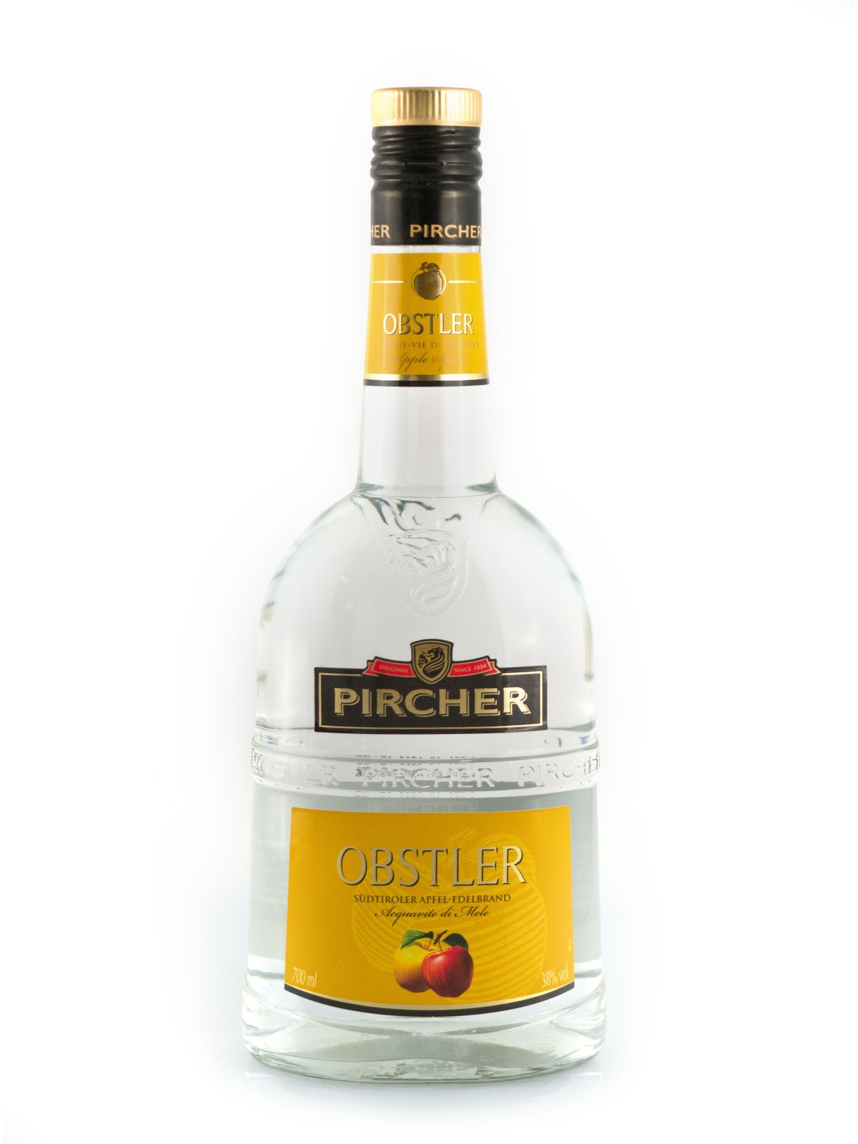 Pircher Obstler Apfeledelbrand - 0,7L 38% vol