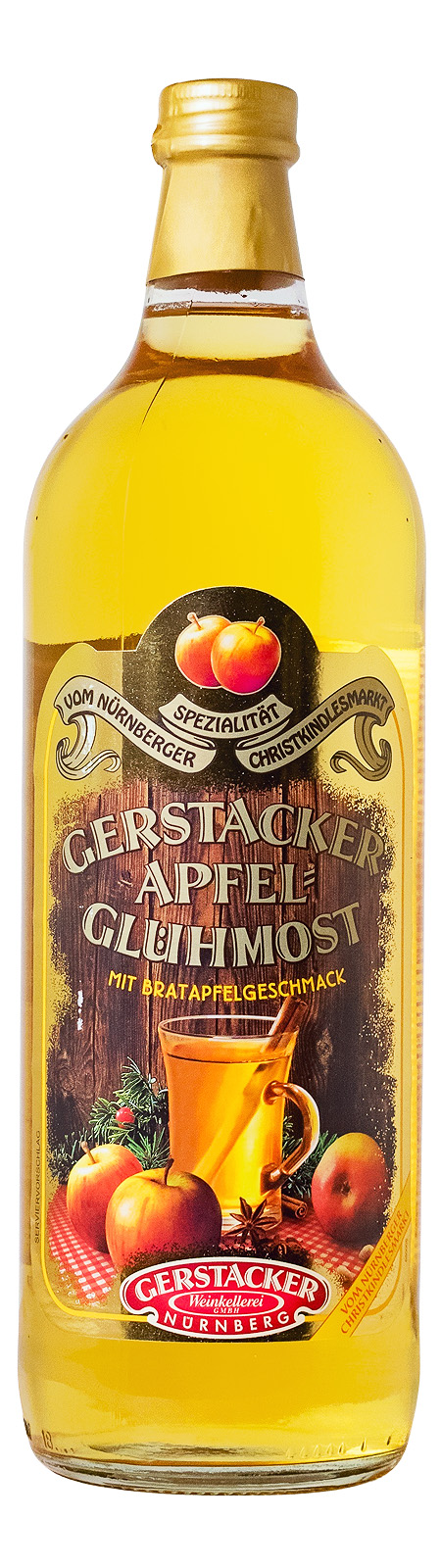 Gerstacker Apfel Glühmost - 1 Liter 5% vol