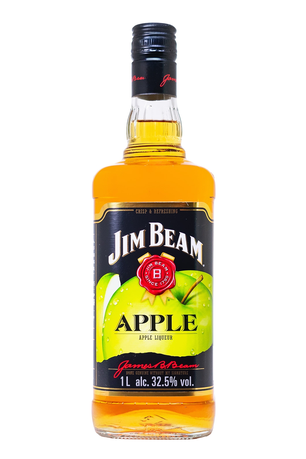 Jim Beam Apple Whiskeylikör - 1 Liter 32,5% vol