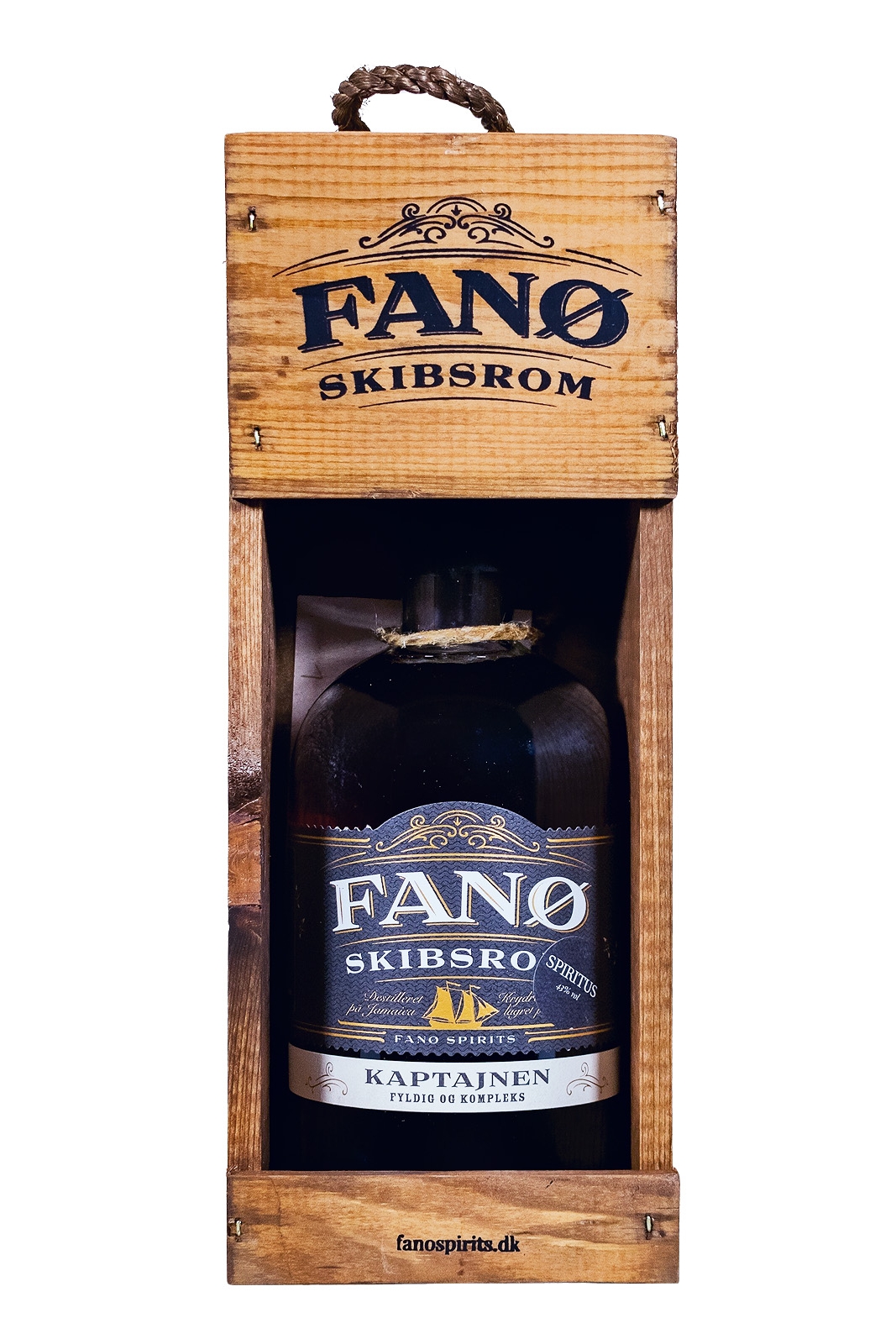 Fanø Skibsrom Kaptajnen - 0,7L 43% vol