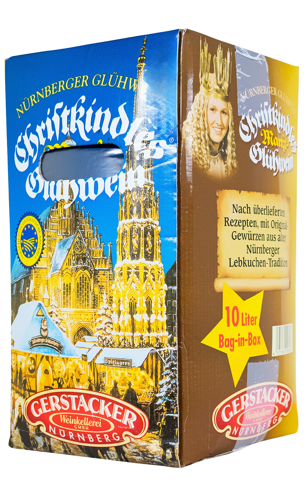 Gerstacker Nürnberger Christkindles Glühwein Bag-Box - 10L 10% vol