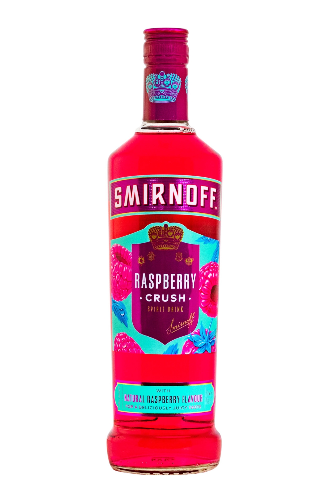 Smirnoff Raspberry Crush Flavoured Vodka - 0,7L 25% vol