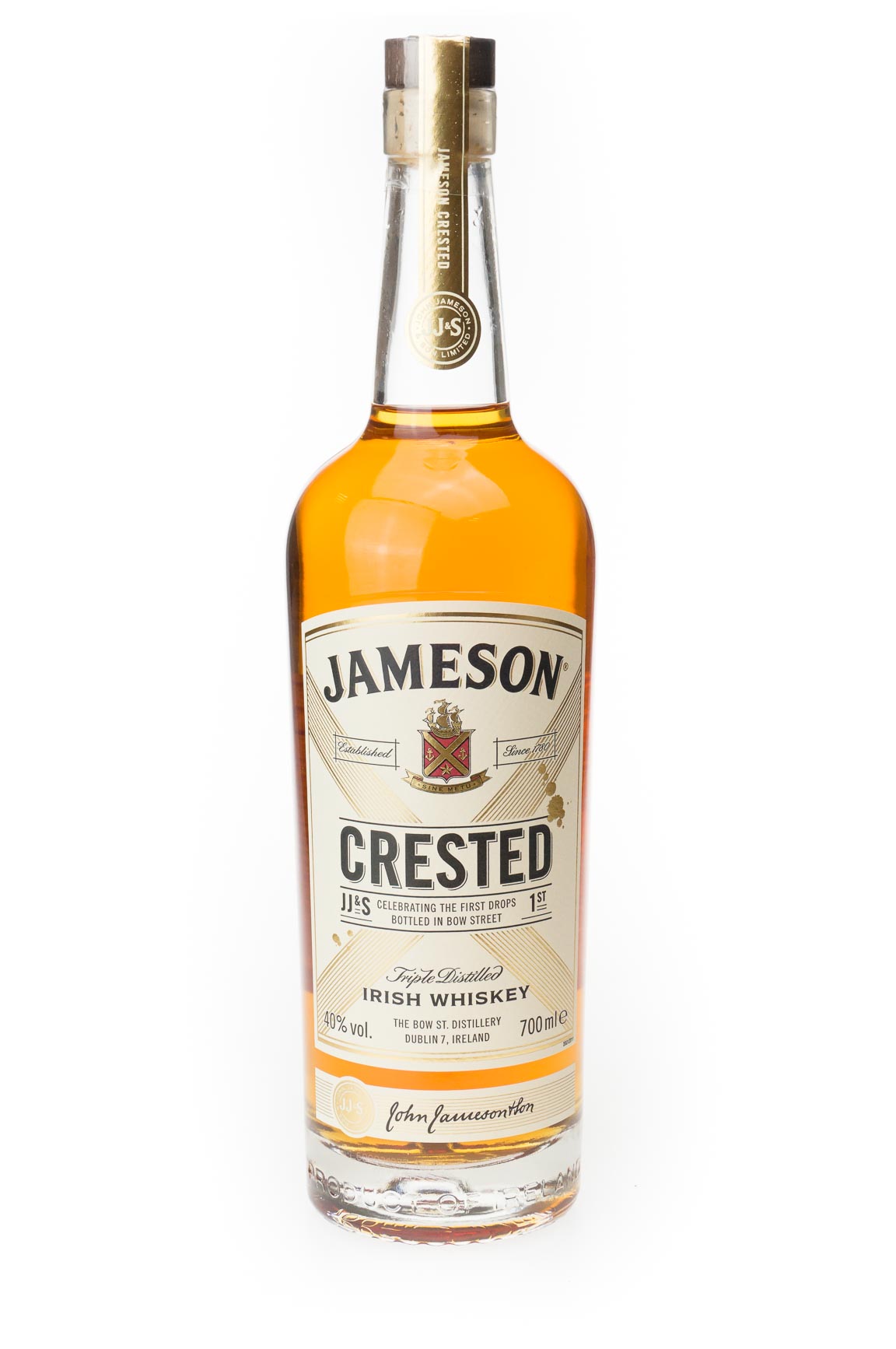 Jameson Crested Ten Irish Whiskey - 0,7L 40% vol