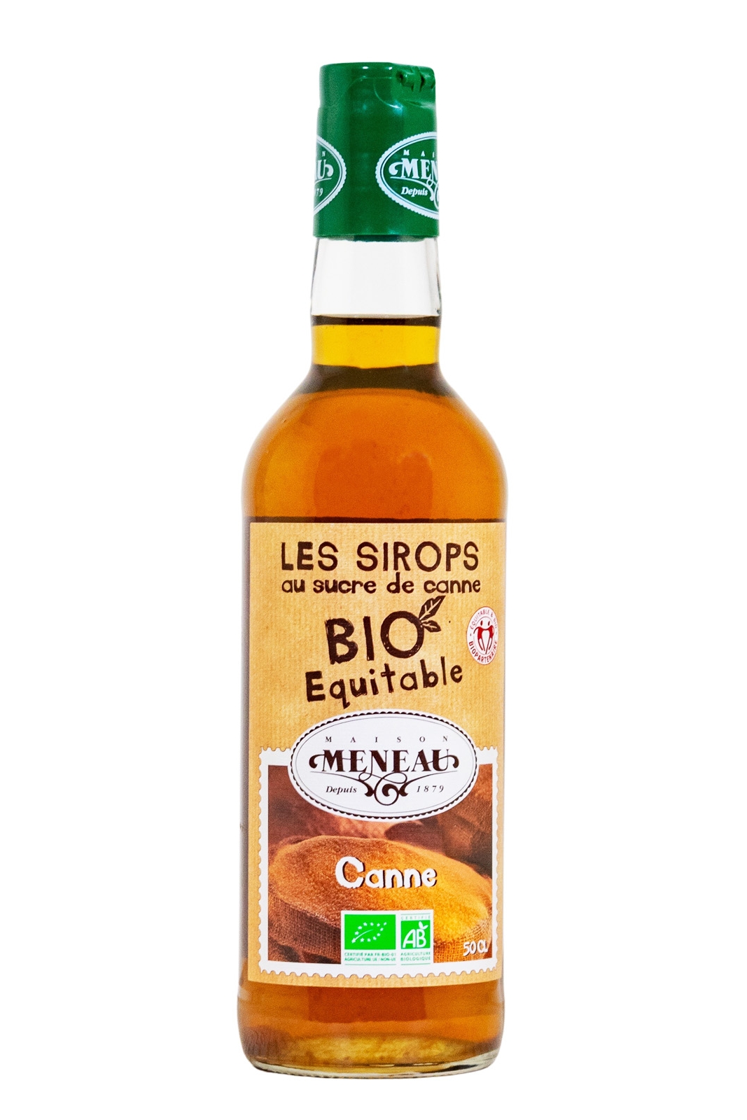 Maison Meneau Bio Zuckerrohrsirup Canne - 0,5L