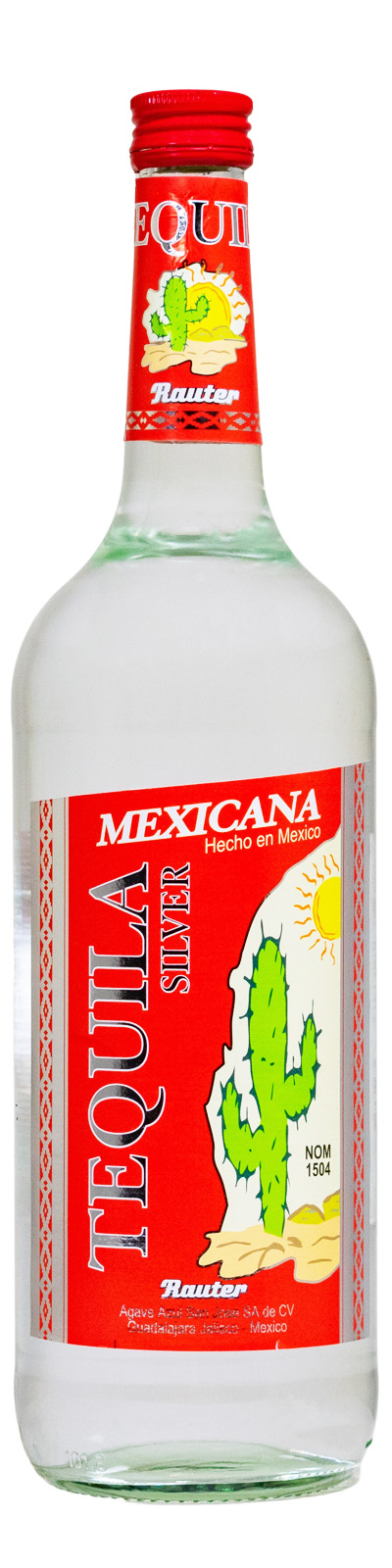 Tequila Mexicana Silver - 1 Liter 38% vol