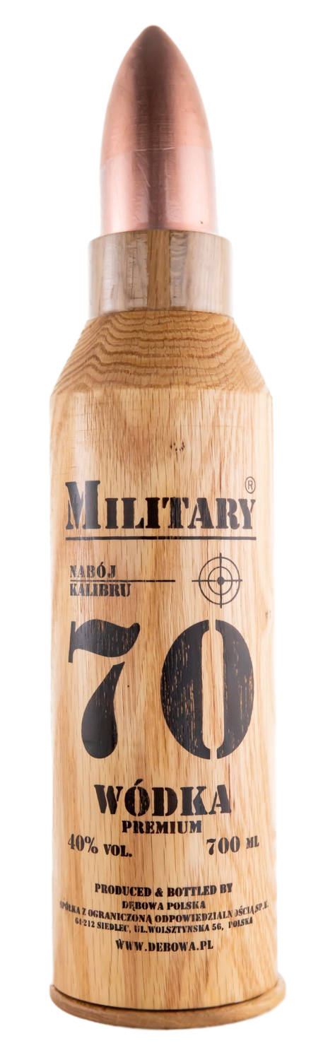 Debowa Military 70 Premium Vodka - 0,7L 40% vol